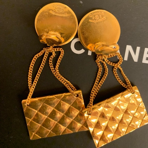 Chanel vintage earrings - Picture 4 of 5